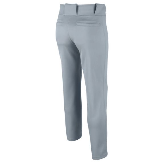 NEW Boy's Youth Small NIKE Core Dri-Fit Open Hem Baseball Pants Gray 615283-052 - Picture 1 of 8